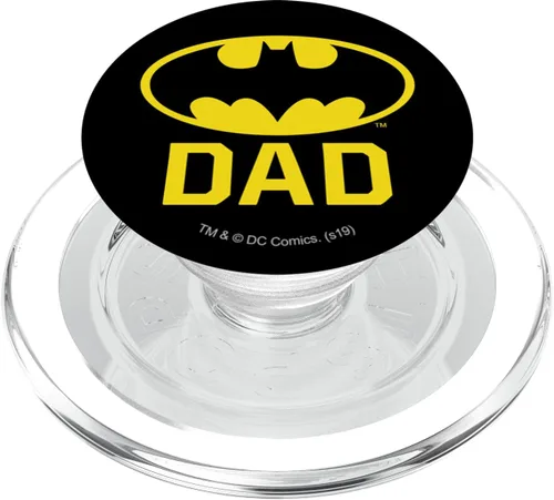 Miniatura 8 de Batman Bat Dad Shield Logo PopSockets Adhesive PopGrip