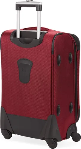 Miniatura 8 de SwissGear - Equipaje suave expandible Sion con ruedas, Borgoña