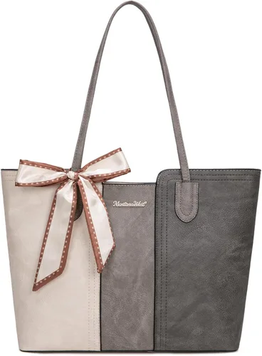 Miniatura 23 de Montana West - Bolsos de mano para mujer, bolso tipo satchel con asa superior mediana