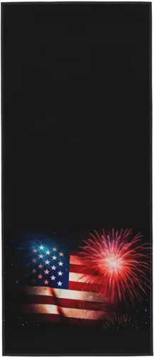 Miniatura 35 de Toallas suaves para los dedos, toalla de mano de fuego y agua para regalo durante todas las estaciones, 12 x 27.5 pulgadas