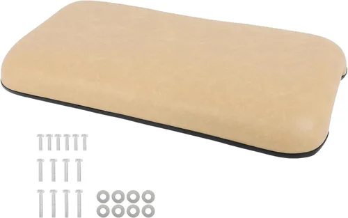 Miniatura 8 de SCITOO Conjunto de respaldo de asiento delantero para carrito de golf EZGO RXV 2008-up, cojines de repuesto estilo fábrica, color marrón