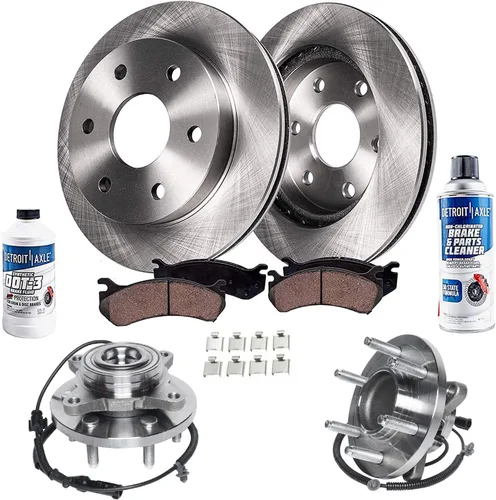 Miniatura 106 de Detroit Axle - Rotores de freno para Ford Mustang 2015 2016 2017 2018 2019 2020 2021 2022 2023 Rotores de freno de disco 2016 2017 2018 2019