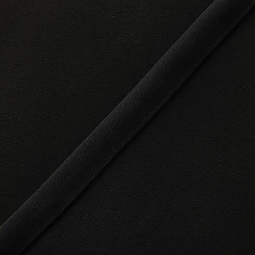 Miniatura 4 de Hiasan - Cortinas de cenefa negras con bolsillo para barra, cortinas opacas para ventanas de cocina, 52 x 18 pulgadas de largo, 1 panel Negro