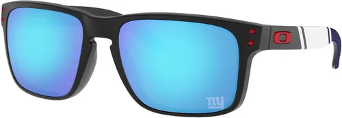 Miniatura 2 de Oakley Mens OO9102 Holbrook NFL Collection Square Sunglasses Negro mate/zafiro prisma