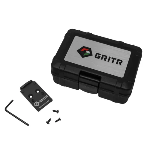 GRITR Placa óptica para montar la óptica de huella RMR en modelos de armas de fuego Walther PDP con sistema de montaje de placa óptica 2.0 -