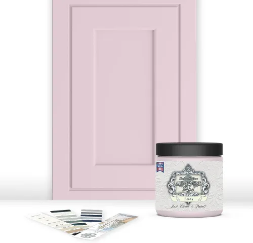 Miniatura 94 de Pintura TODO EN UNO, Abbey (gris cálido), Muestra de 8oz - Pintura duradera para gabinetes y muebles. Imprimación y capa superior incorporadas,