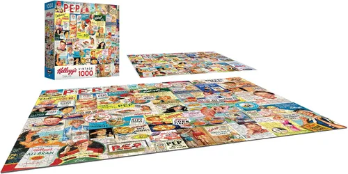 Miniatura 3 de RoseArt - Kellogg's - Anuncios de cereales - Rompecabezas de 1000 piezas para adultos