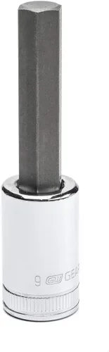 Miniatura 9 de GEARWRENCH 7 Pc. Juego de llaves de vaso hexagonal de longitud media de 3/8 pulgadas, métricas - 82546