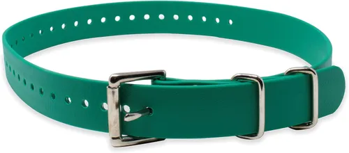 Miniatura 19 de Collar de perro Educator Biothane, impermeable, a prueba de olores, con hebilla de metal y anillo en D, ajustable para un ajuste personalizado, Negro