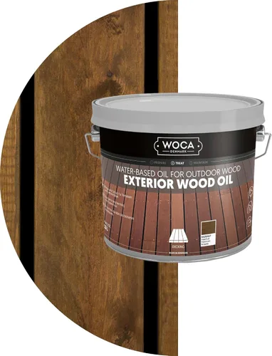 Miniatura 26 de WOCA Comprobador de aceite de madera exterior de Dinamarca, aceite penetrante a base de agua para superficies de madera al aire libre, muestra