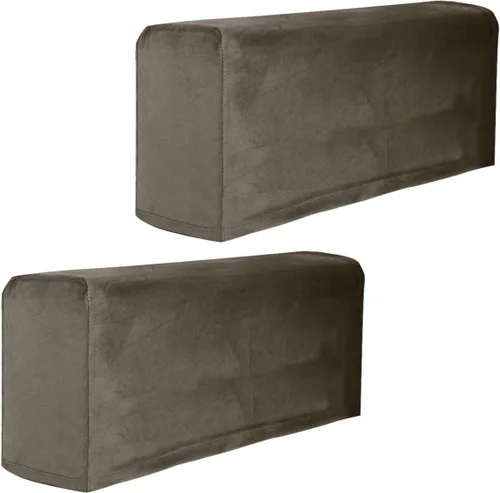 Miniatura 13 de Garneck 2 fundas de tela elástica para reposabrazos antideslizantes, de elastano, para sillón reclinable, protector de muebles, fundas para sillón