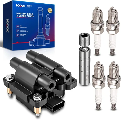 Miniatura 14 de Bobina de encendido KAX UF303 Paquete de 6 unidades Compatible con Trailblazer, Envoy XL, H3, Trailblazer EXT, Rainier, i-370, i-350, i-290, i-280