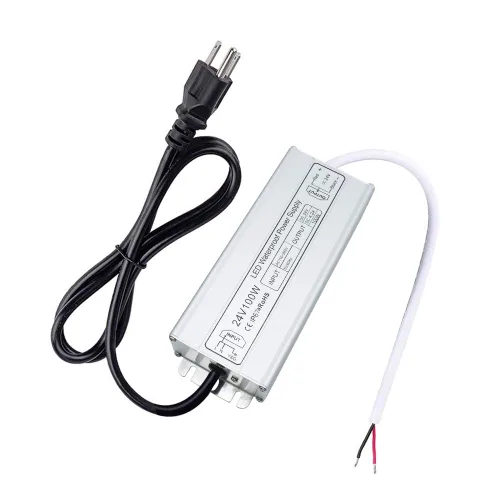 Miniatura 11 de inShareplus fuente de poder LED, 24V 40W IP67 impermeable para exteriores, transformador de bajo voltaje de CA 90-140V a CC 24V 1.7A, adaptador