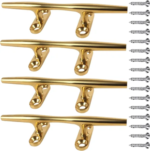 Miniatura 8 de Cornamusa de Barco de 4 pulgadas 5 pulgadas 6 pulgadas 8 pulgadas 10 pulgadas Base Abierta Acero Inoxidable 316 Cornamusa de Muelle Grado Marino