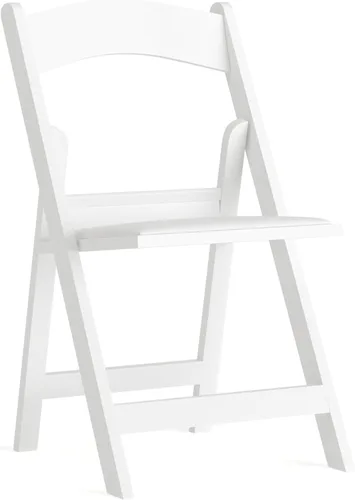 Miniatura 29 de Flash Furniture Hercules Tucker - Silla plegable de resina negra comercial, ligera, asiento extraíble acolchado de vinilo, para uso en interiores