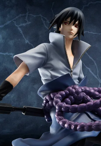 Miniatura 6 de Megahouse Naruto Shippuden: Figura de PVC de la serie GEM de Sasuke Uchiha