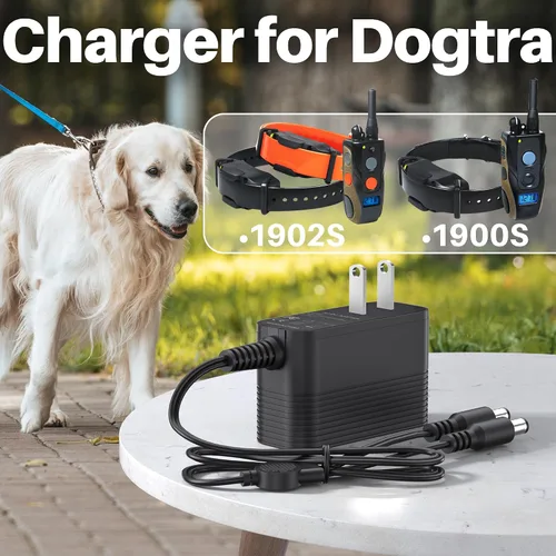 Miniatura 2 de Adaptador de CA de 10 V para cargador Dogtra ARC 1900S 1902S 2300NCP 2500B 3500NCP 3502NCP HK-AJ-100A150-US Collar remoto E para perros Fuente