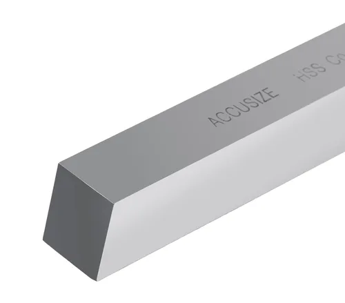 Miniatura 7 de Accusize Industrial Tools 1/2 x 1/2 x 4 pulg. (Ancho por Altura por TOL) Broca de herramienta HSS+5% M35 Cobalto para torno, 5095-0032