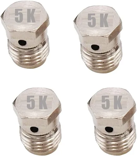 Miniatura 10 de Universal 1.8K 3K 5K 7.5K HPA Burst Disk 3/8-24 UNF Unificado de Cobre Paintball Regulador de Tanque de Aire Comprimido Discos de Ráfaga