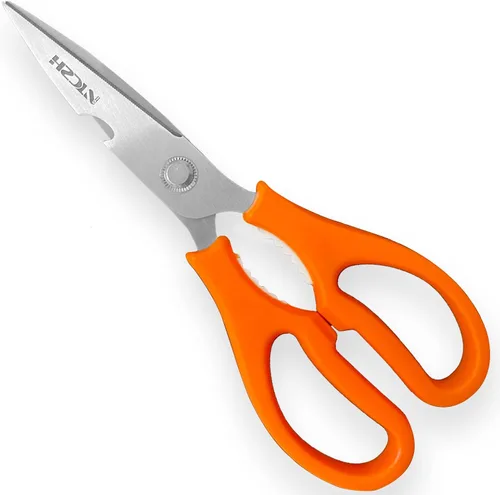 Miniatura 8 de Tijeras de cocina, multifunción, resistentes y aptas para lavavajillas, tijeras afiladas de acero inoxidable de grado alimenticio para alimentos