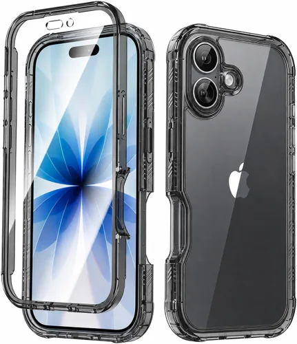 Miniatura 18 de Lifedance - Funda diseñada para iPhone 14/iPhone 13, funda protectora resistente de cuerpo completo con protector de pantalla incorporado