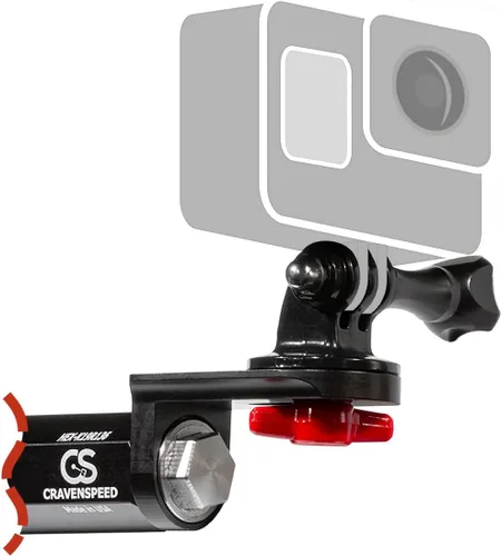 Miniatura 4 de CravenSpeed Soporte atornillable con gancho de remolque fácil para cámaras GoPro compatible con Porsche 911 [992] 2020-2023 Soporte de leva