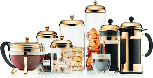 Miniatura 5 de Vidrio de repuesto para prensa francesa Bodum sin boquilla, 4 tazas, 0.5 L, 17 onzas.