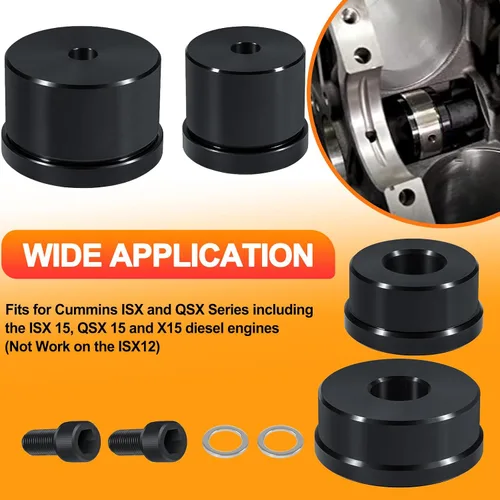 Miniatura 2 de YMT 3164088 Kit de herramientas de instalación y extracción de rodamientos de árbol de levas para Cummins ISX ISX15 QSX QSX15 X15 Juego