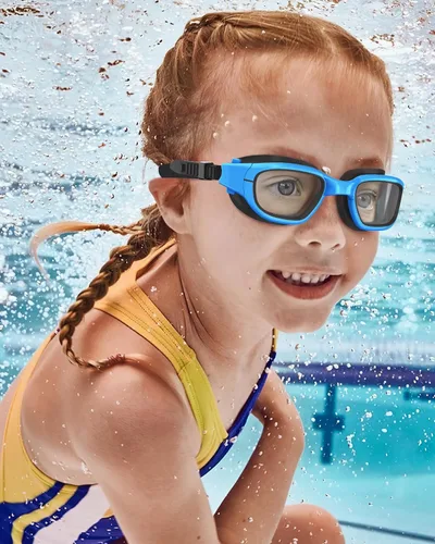 Miniatura 7 de Gafas de natación para niños, gafas de natación para niños de 6 a 14 años, gafas de piscina con protección UV antivaho para niños y niñas