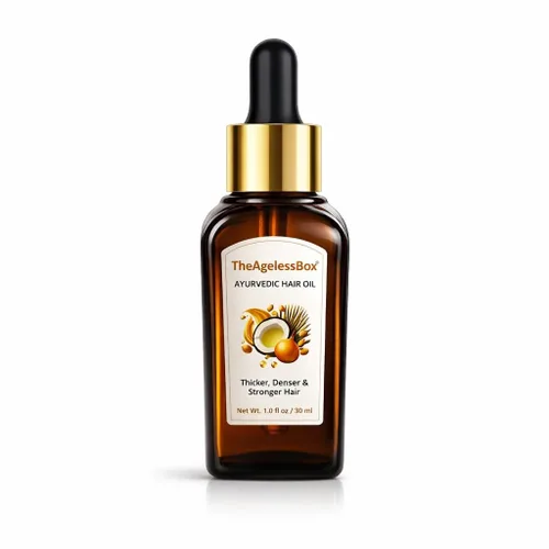 Aceite ayurvédico para el crecimiento del cabello, amla, bhringraj y argán, reduce la caída del cabello y el cuero cabelludo seco, fortalece las