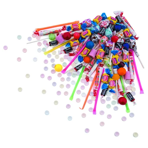 Miniatura 3 de Fun Express Paquetes variados de dulces a granel, dulces surtidos envueltos individualmente para Halloween, recuerdos de fiesta, rellenos de piñata