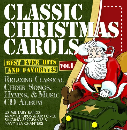 Villancicos clásicos de Navidad V1 - Mejores éxitos y favoritos - Relajantes canciones clásicas de coro, himnos y álbum de música - Bandas militares