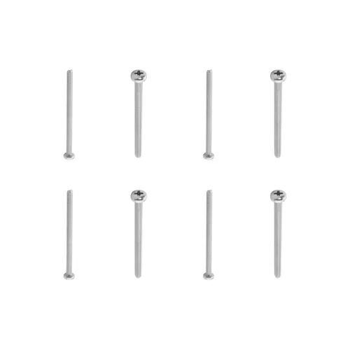 Miniatura 39 de Tornillos de máquina de jalar de perilla M4-0.028x0.197 in M4-0.028x0.197 in Tornillos de cabeza plana métrica Phillips Drive Tornillo de cabeza