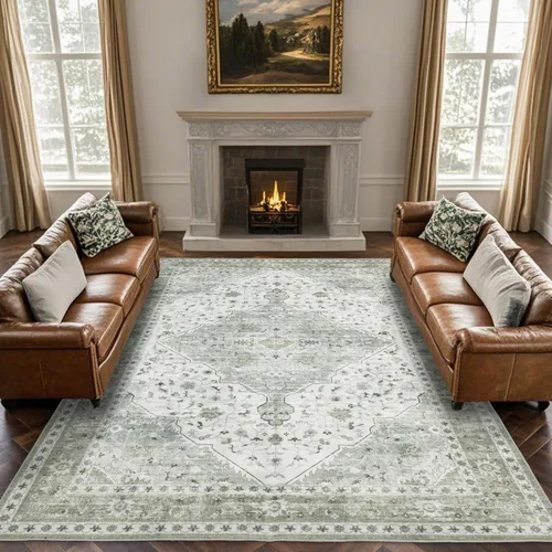 Miniatura 65 de Alfombra de Pasillo Lavable 3x10: Corredores Largos Antideslizantes para Pasillo - Alfombra Ultradelgada para Piso Interior para Cocina Entrada