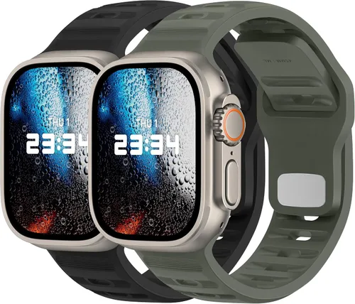 Miniatura 44 de UC1 Banda para Apple Watch para Mujeres y Hombres Se Ultra 2 de 40mm 44mm 46mm 42mm 45mm 41mm 38mm 49mm Series 10 9 8 7 6 5 4 3 iWatch Correa