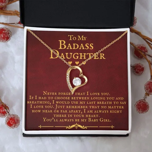 Miniatura 9 de ZILORRA - Collar para hija Regalos para hija de mamá, regalos para hija de papá, collares para hija de mamá, joyería de hija de papá, cumpleaños