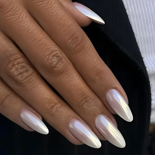 Miniatura 20 de Uñas postizas cortas a presión, uñas postizas de otoño con punta francesa, color marrón, cobertura completa, con diseños de remolinos marrones, uñas