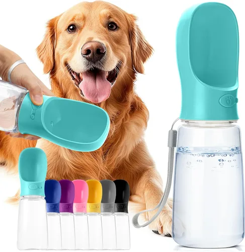 Miniatura 10 de Mr. Pen Botella de agua portátil para perros, 19 onzas, azul, de viaje y dispensador para perros, no apta para lavavajillas