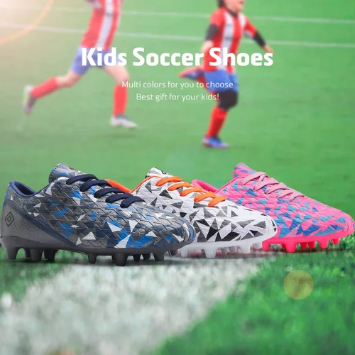 Miniatura 7 de DREAM PAIRS - Zapatos de fútbol para niños y niñas