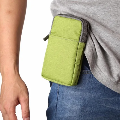 Miniatura 5 de Bolsa cruzada universal para teléfono celular, riñonera para deportes al aire libre, fundas de transporte para teléfono móvil, bolsa para cinturón B