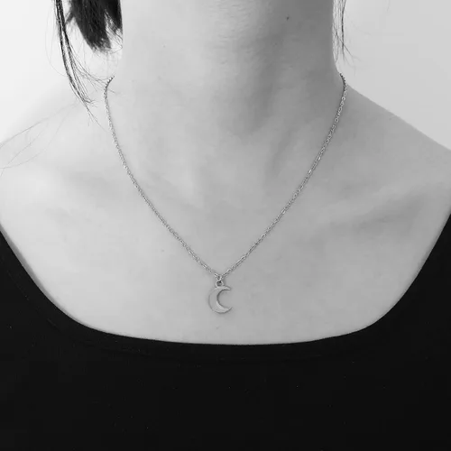 Miniatura 5 de Holy rose 2 piezas de collar de Saturno con estrella de luna, regalo para amantes de la música, regalos para cantantes, regalos inspirados