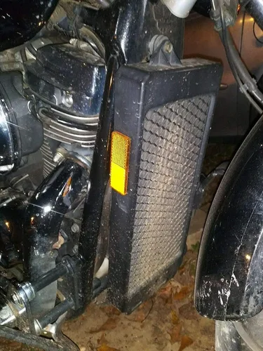 Miniatura 5 de Protección de Parrilla de Radiador de Cráneo para Honda Shadow ACE VT400 VT750 1997-2003 Spirit 750 VT750DC 2001-2007 Cromado
