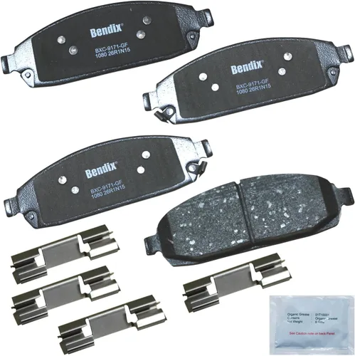 Miniatura 284 de Pastillas de freno delanteras cerámicas Bendix Priority1 CFC2302 para Hyundai Elantra 2021, Sonata 2022-2020, Kia K5 2023-2021