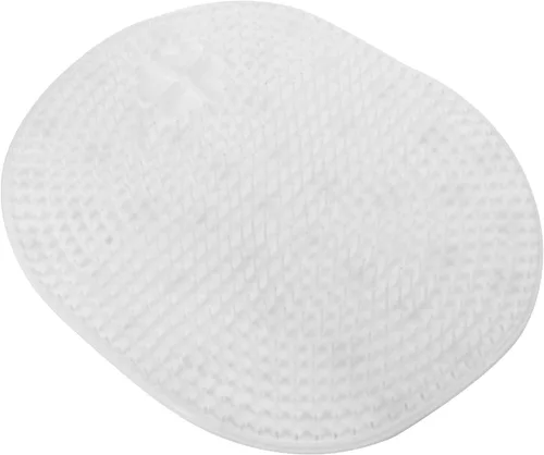 Levemolo Color aleatorio material antideslizante de la almohadilla del pie del cojín del cuarto de baño de la estera del limpiador del pie de