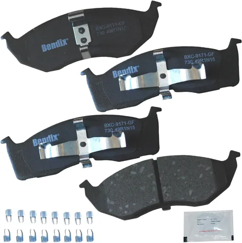 Miniatura 271 de Pastillas de freno delanteras cerámicas Bendix Priority1 CFC2302 para Hyundai Elantra 2021, Sonata 2022-2020, Kia K5 2023-2021