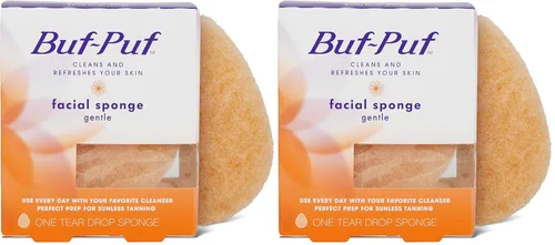 Miniatura 10 de Buf-Puf - Esponja facial suave, desarrollada por dermatólogos, elimina la suciedad profunda y el maquillaje que causa brotes y puntos negros