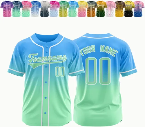 Miniatura 40 de Camiseta de béisbol personalizada, nombre de béisbol personalizado, logotipo de número, camiseta de béisbol personalizada para hombres, mujeres