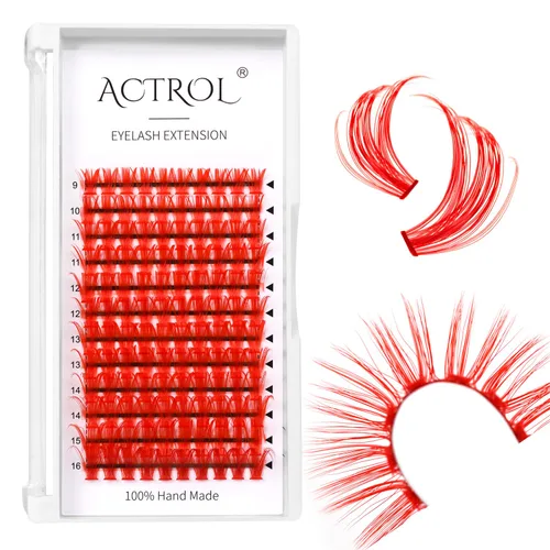 Miniatura 10 de Extensiones de pestañas de colores Easy Fan de 0.354-0.630 in, mezcla de blanco, rizo D, fácil de abanear, 0.003 in, suministros de pestañas