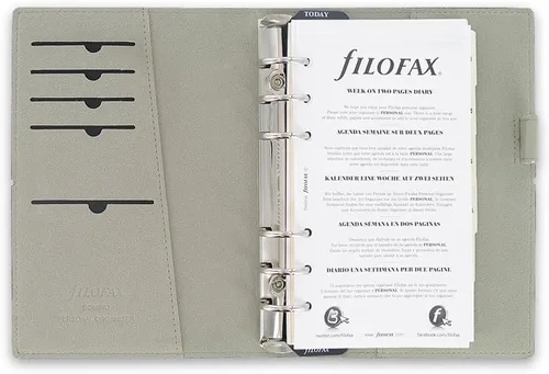 Miniatura 2 de Filofax Organizador Personal Domino Negro