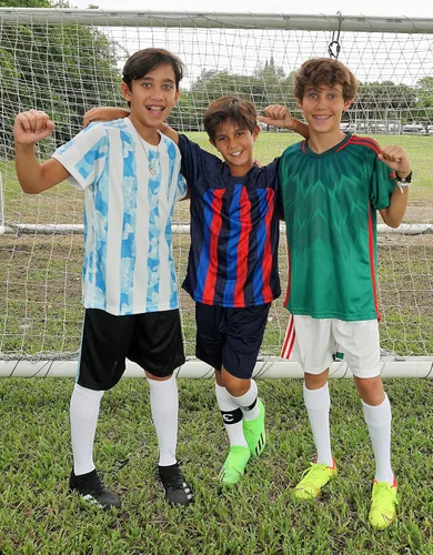 Miniatura 9 de Uniformes de fútbol para niños, camiseta deportiva y pantalones cortos para niños, ropa deportiva, unisex, de 4 a 14 años